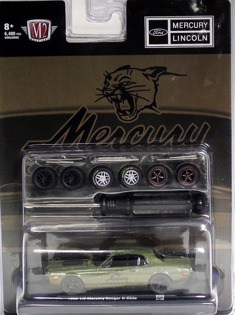 M2 Machines Auto Wheels Release 09 1968.5 Mercury Cougar R-Code